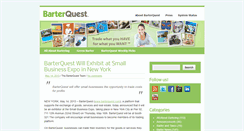 Desktop Screenshot of blog.barterquest.com